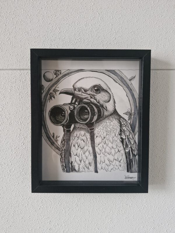 Inktober binoculars 2024